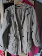 Płaszczyk na wiosnę i jesień w koloze khaki.