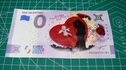 Banknot 0 Euro San Valentino Color 2021-1