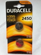 Bateria Litowa Duracell 2450 CR2450 3V 2 sztuki