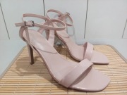 sandały na obcasie marki Next roz. 41 wkładka 26 wide fit nowe