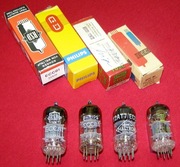 ECC81 - RSD - PHILIPS - HALTRON - RFT -  NOS ,  nie używane 