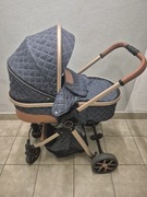 Wózek dziecięcy 3w1 gondola z funkcją spacerówki wraz z nosidełkiem.
