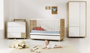 Baby Vox Evolve Pokój dziecięcy Łóżeczko, Komoda z Przewijakiem, Szafa