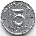 NRD 5 pf.1948 (ładna)