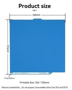 elegoo centauri carbon -płyta niskotemperaturowa , dwu stronna