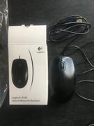 Mysz Logitech B100 – Przewodowa USB, Czarna