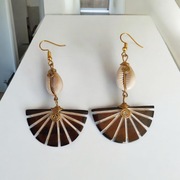 Kolczyki - Ekologiczne, ręcznie robione przez Masajów z Kenii (Afryka)