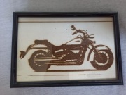 Grawer w ramce chopper Honda Shadow 10x15cm