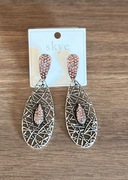 Kolczyki długie cekiny 