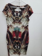 Philosophy sukienka psychodelik wzór jak u Mary Katrantzou 