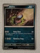 Deino 065/086 Karta POKEMON TCG Scarlet & violet White flare