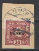 TARNÓW wyd. III  30 hal kasowany na wycinku ładny