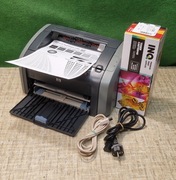 Drukarka laserowa HP 1018 Limited Edition - nowy toner i kable