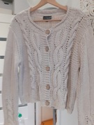 Sweter KappAhl roz 44/46 kolor beż