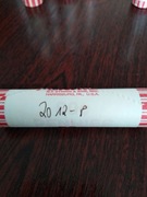 Rolka bankowa 1 cent Lincoln 2012P