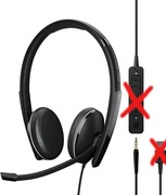 Słuchawki Sennheiser EPOS Adapt 165T Bez USB