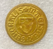 Żeton: Moneta zakon krzyżacki Magister Generalis Dominorum Prussie. Replika