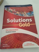 Solutions Gold  podręcznik do j.angielskiego 