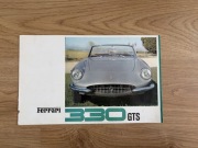 Ferrari 330 GTS prospekt folder