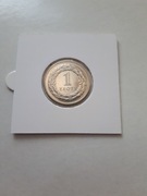 1 zł złoty 2008 r Obiegowe. Moneta w HOLDERZE w stanie MENNICZYM