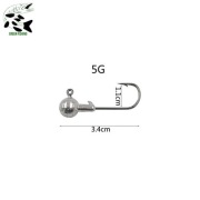 Główka Jigowa 5g 1szt.