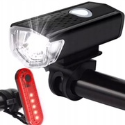 Zestaw lampek rowerowych przód i tył