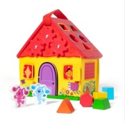 Domek edukacyjny drewniany Melissa & Doug Blue’s Clues  sorter + zębatki