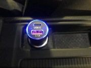 Szybka Ładowarka samochodowa 68W, RoHS, fast charge.  Nowa.