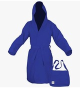 Szlafrok dziecięcy z mikrofibry z torba 6-8 lat 