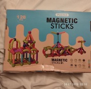 Puzzle magnetyczne 128 elementów dla dzieci od 3 lat 