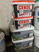 Farby,grunty,masy szpachl.,gładzie,silikony,akryle