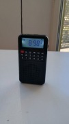 Radio EONKO wielkości portfela z nagrywaniem i przyciskami