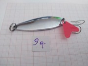 Błystki  wahadłowe - zestaw  2 szt. na bolenie