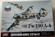 Focke Wulf Fw 190 A-4 w sakli 1:32 Zoukei Mura SWS 3222