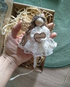 Aniołek zawieszka box świąteczny