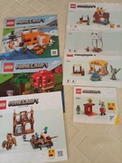 LEGO Minecraft różne zestawy