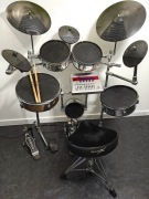 Perkusja elektroniczna Yamaha DTXtreme IIs + Dig Drum mesh pads +  DW 3000