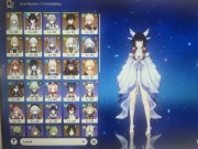 Genshin Impact konto 59 AR, 18 5* postaci + 11 broni 5*