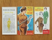 Wydawnictwa Świata Mody, Modne płaszcze i kostiumy, nr.34, 1960r.