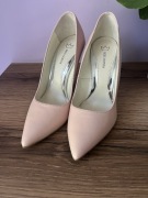 Nowe Buty na szpilce szpilki pudrowy róż 38 Miss Sophia