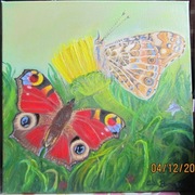 Obraz olej na płótnie 30x30