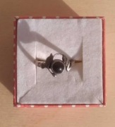 Pierścionek srebro 925 18,5mm Warmet prl