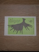 Karnet -znaczek-arkusz -Szwecja-Algar-Łoś