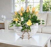 KOMPOZYCJA NAGROBNA STROIK NA POMNIK CMENTARZ GRÓB