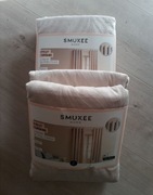 4x zasłony na kółkach przelotkach Smukee 4x zasłona kremowa 