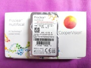Soczewki progresywne Proclear Cooper vision moc (-2,5) Addycja+2,5N