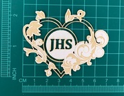 Scrapek Komunia IHS w sercu LBA00018