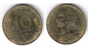 F01 Francja 10 centimes 1980