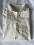 Sinsay. Bawełna. Dziewczęca rozpianan bluzka z krótkim rękawem rozmiar 152