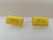 Kondensator 4,7uF 250V MKP 2  szt 